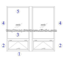 ALUMINIUM POP WINDOWS - TK1038